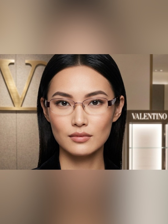 Authentic Valentino luxury designer prescription eyeglasses frames main image 9